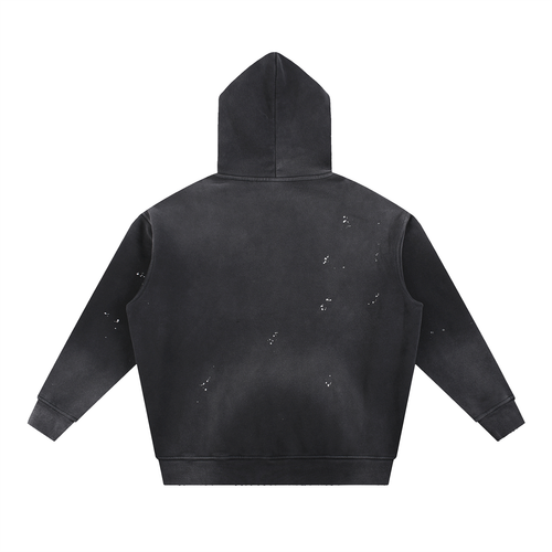 DISTRESSED GHOST HOODIE