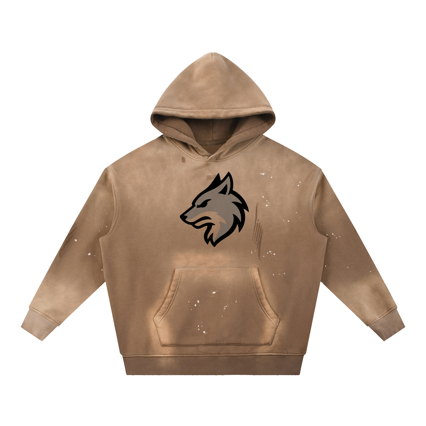 DISTRESSED GHOST HOODIE
