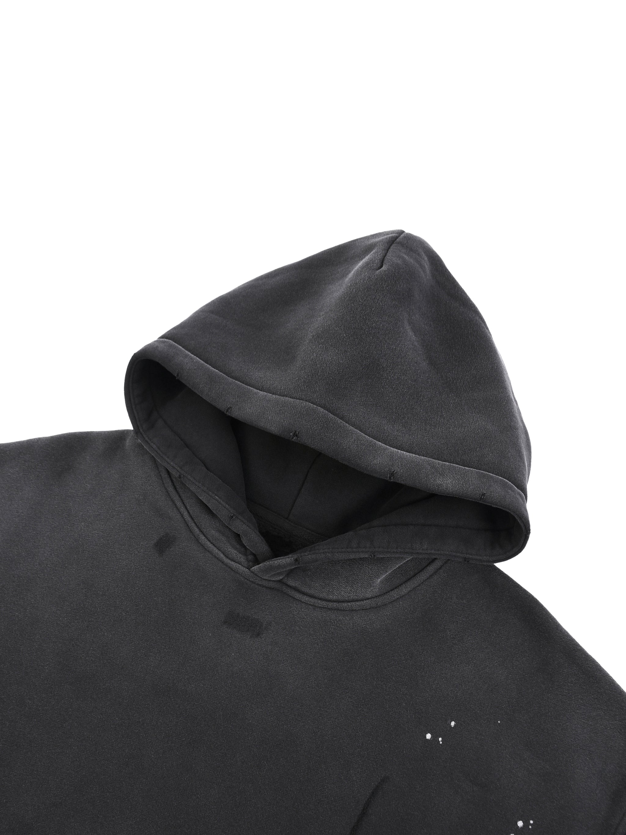 DISTRESSED GHOST HOODIE